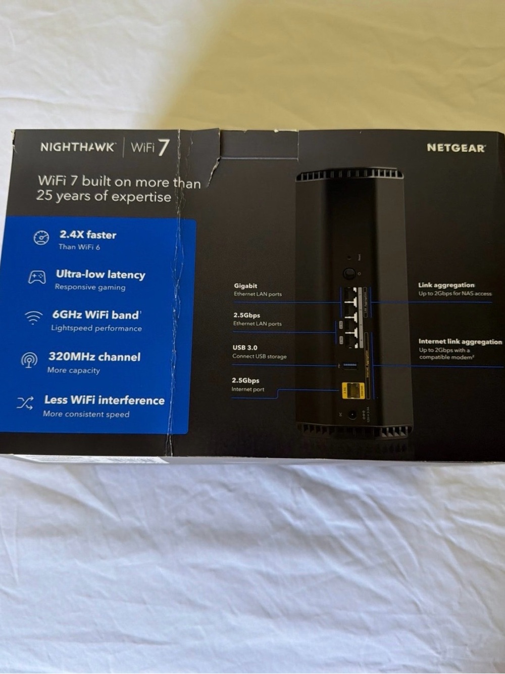 NETGEAR - Wi-Fi 7 Router Nighthawk
BE9300 Tri-band Router - Picture 5 of 5